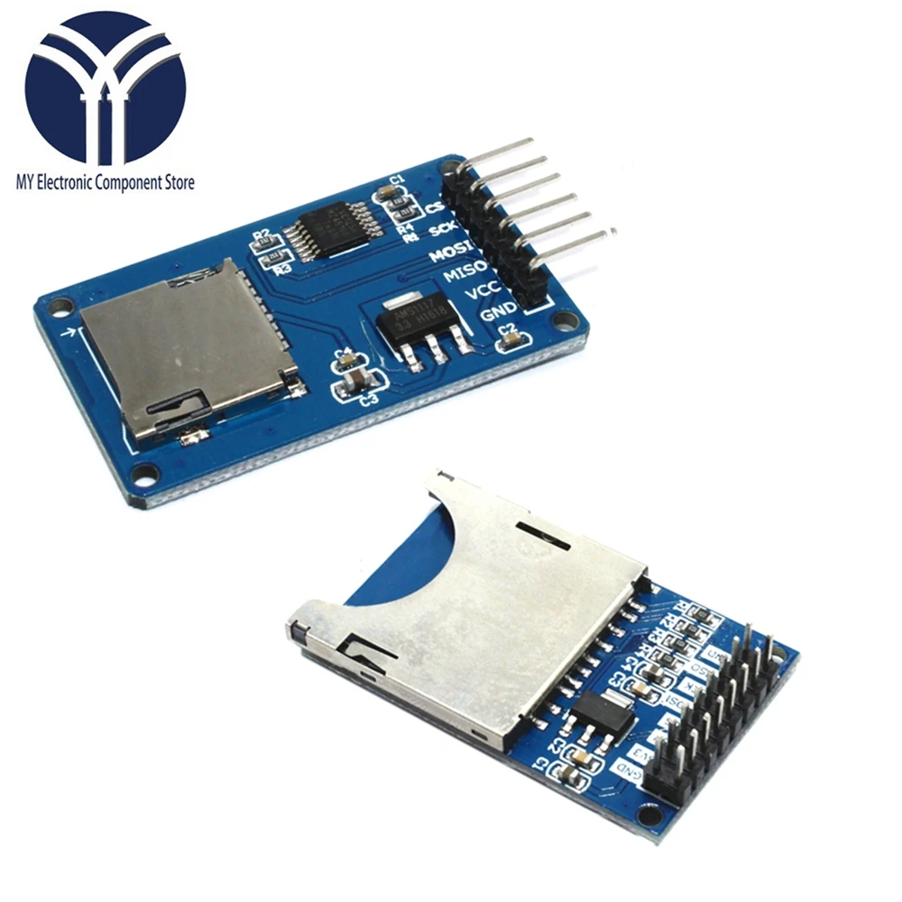 Плата расширения памяти Micro SD 10 шт. для Arduino | Электронные компоненты и