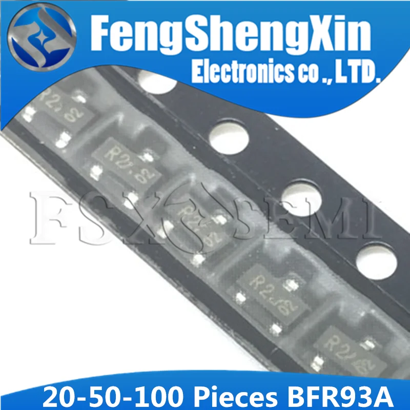 20 50 100pcs/лот BFR93A SOT 23 BFR93 РЧ транзистор RK RW2 R2S R2P|Интегральные схемы| |