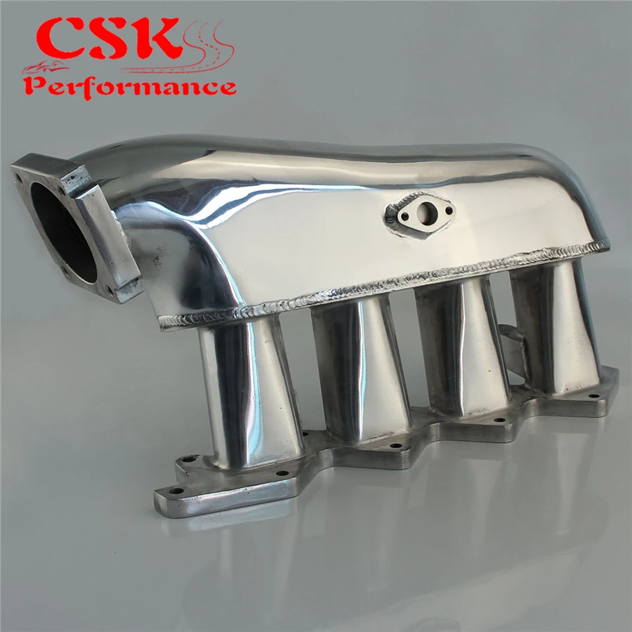 

Впускной коллектор подходит для Mitsubishi Evolution, Lancer EVO 4, 5, 6, 7, 8, 9, 4G63, серебристый