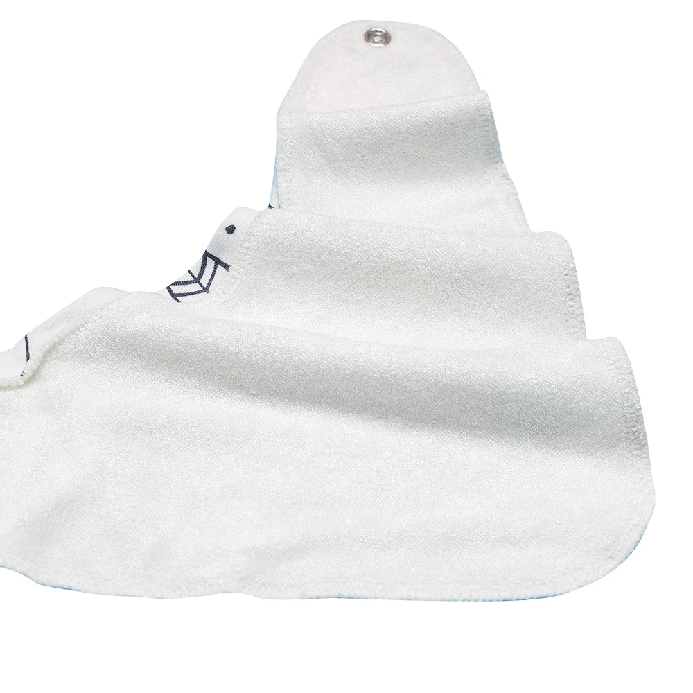 Pororo de algod&oacute;n Baberos beb&eacute; dibujos animados imprimir ni&ntilde;o tri&aacute;ngulo bufanda Unisex reci&eacute;n nacido Slabber pa&ntilde;o absorbente babero para babeando y dentici&oacute;n-4