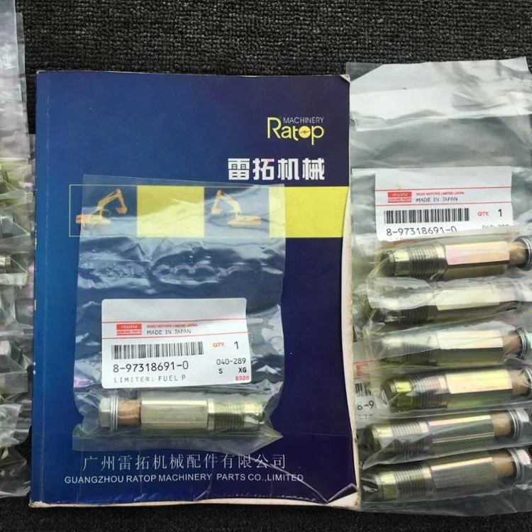 

Genuine 4HK1 6HK1 ISUZU Pressure Limiting Valve 095420-0281 8-97318691-0 8973186910