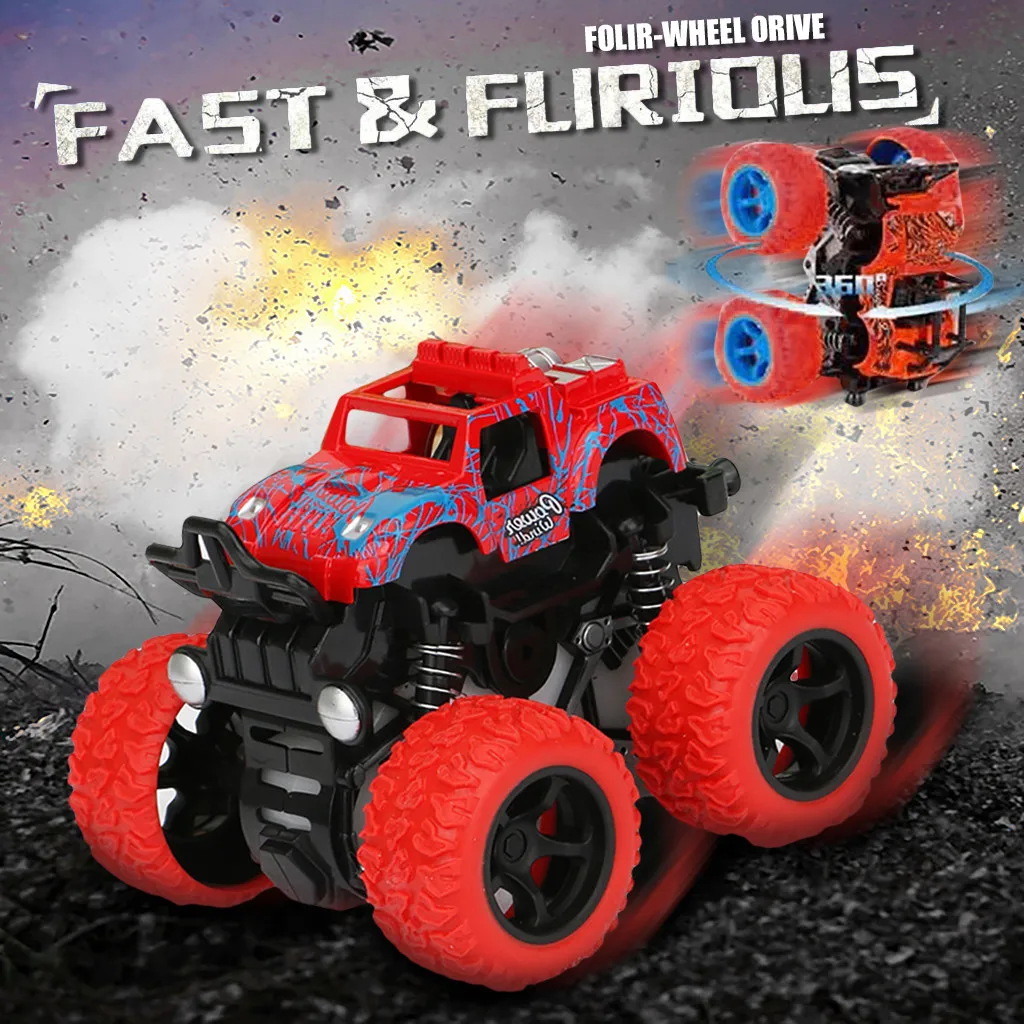 Игрушечный автомобиль для детей четырехколесный привод модель внедорожника