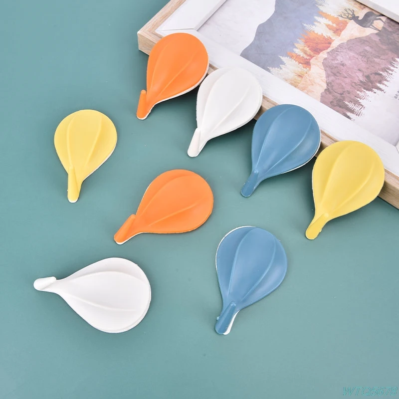 

8pcs Air Balloon Wall Hooks Clothes Towel Hanger Self-adhesive Hook Home Decor