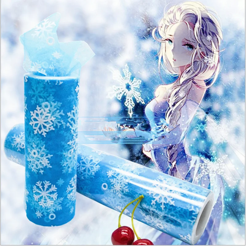 15 см * 10 ярдов Φ украшение Тюль органза катушка День Рождения Вечеринка Baby Shower