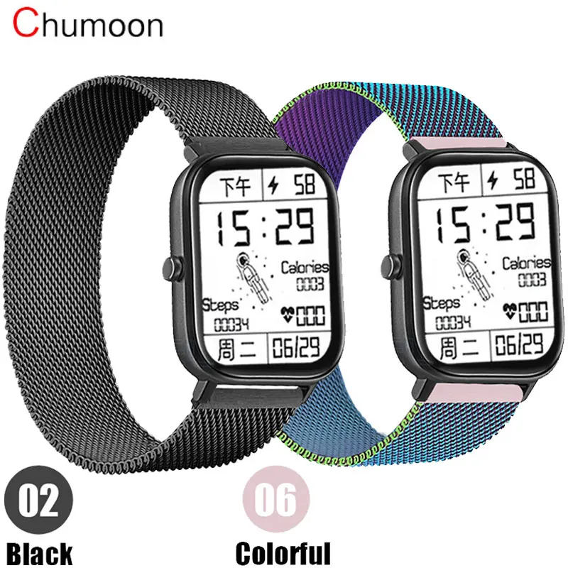 

20mm 22mm Correa For Xiaomi Amazfit Gts 2 Strap Mini Bip Gtr Active 2 40mm Magnetic Loop Watch Band For Huawei Watch Gt 2 Strap