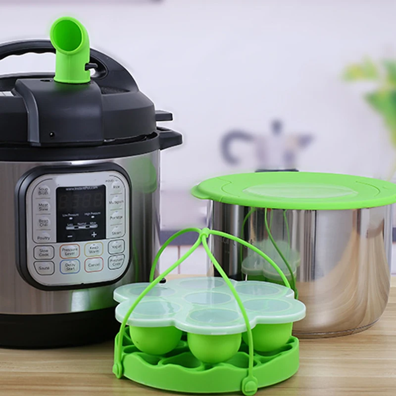 Лидер продаж скороварка силиконовые аксессуары слинг паровые яйца стойки