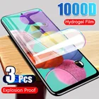 3 шт. Защитное стекло для Samsung Galaxy A51 A71 A31 A41 A01 A11 Защитное стекло для экрана для процессором обработки изображений, A51 51 гидрогель пленки чехол-броня