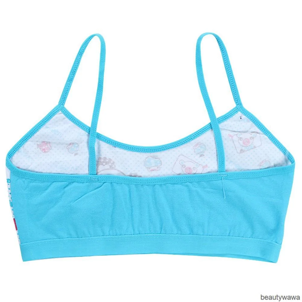 

Available Young Girls Soft Cotton Bra Puberty Teenage Breathable Underwear 12-16 Years Adolescente Beauty