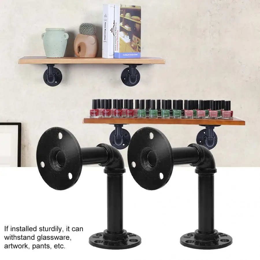 Кронштейн настенный из нержавеющей стали в стиле ретро 2 шт.|Кронштейны| |