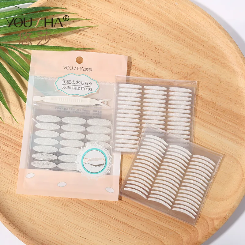 YOUSHA 240 шт. ленты для двойных век блестящие наклейки подводки глаз невидимые пасты