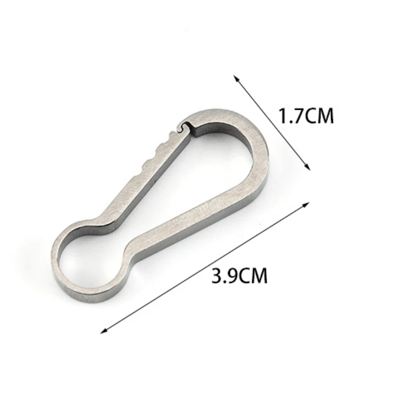 Быстрый крюк шнурок для ключей держатель спортивный титановый сплав брелок