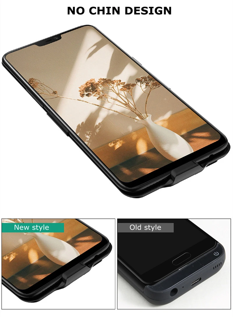 Высококачественный чехол для питания 6000 мАч чехол-аккумулятор для huawei Honor 7C внешний аккумулятор зарядное устройство чехол аккумулятор крышка