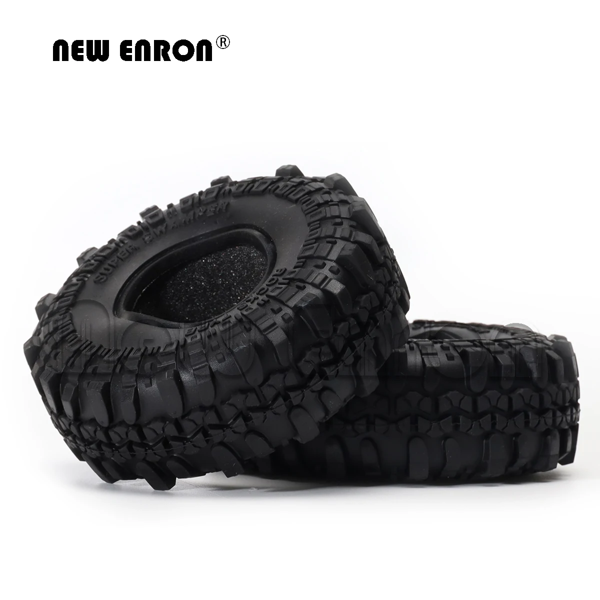 

NEW ENRON 1.9" Super Swamper Rocks Tyre Tires 4P For RC 1/10 Climbing Rock Crawler Axial SCX10 SCX10 II TRX4 T4 Tamiya CC01 MST