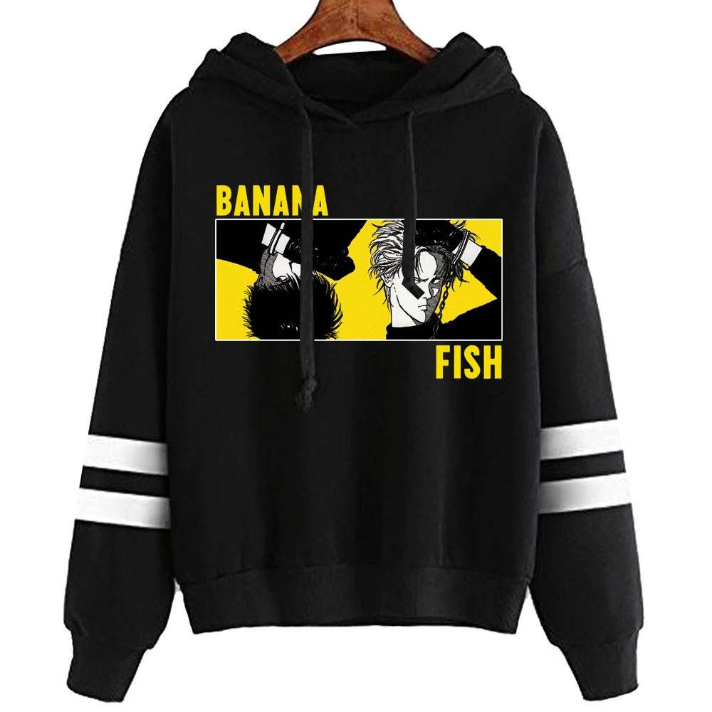 

Banana Fish Japanese Cartoon Anime Print Men Hoodie Anime Hoody Streetwear Tops