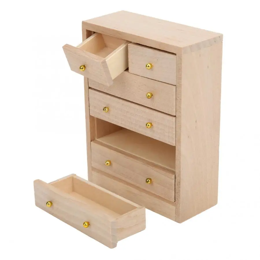 Набор деревянной мебели для кукольного домика Cikonielf миниатюрный деревянный