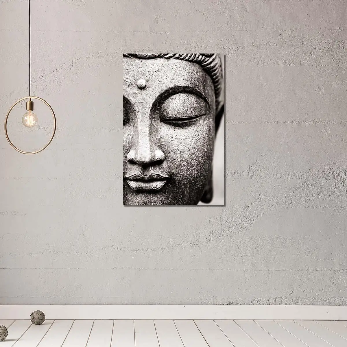 

HD Print Buddha Face Poster Canvas Art Picture for Living Room Home Decor