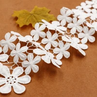 3yardslot 10 5cm width white milk lilk lace ribbon diy handmade lace trims garment accessories