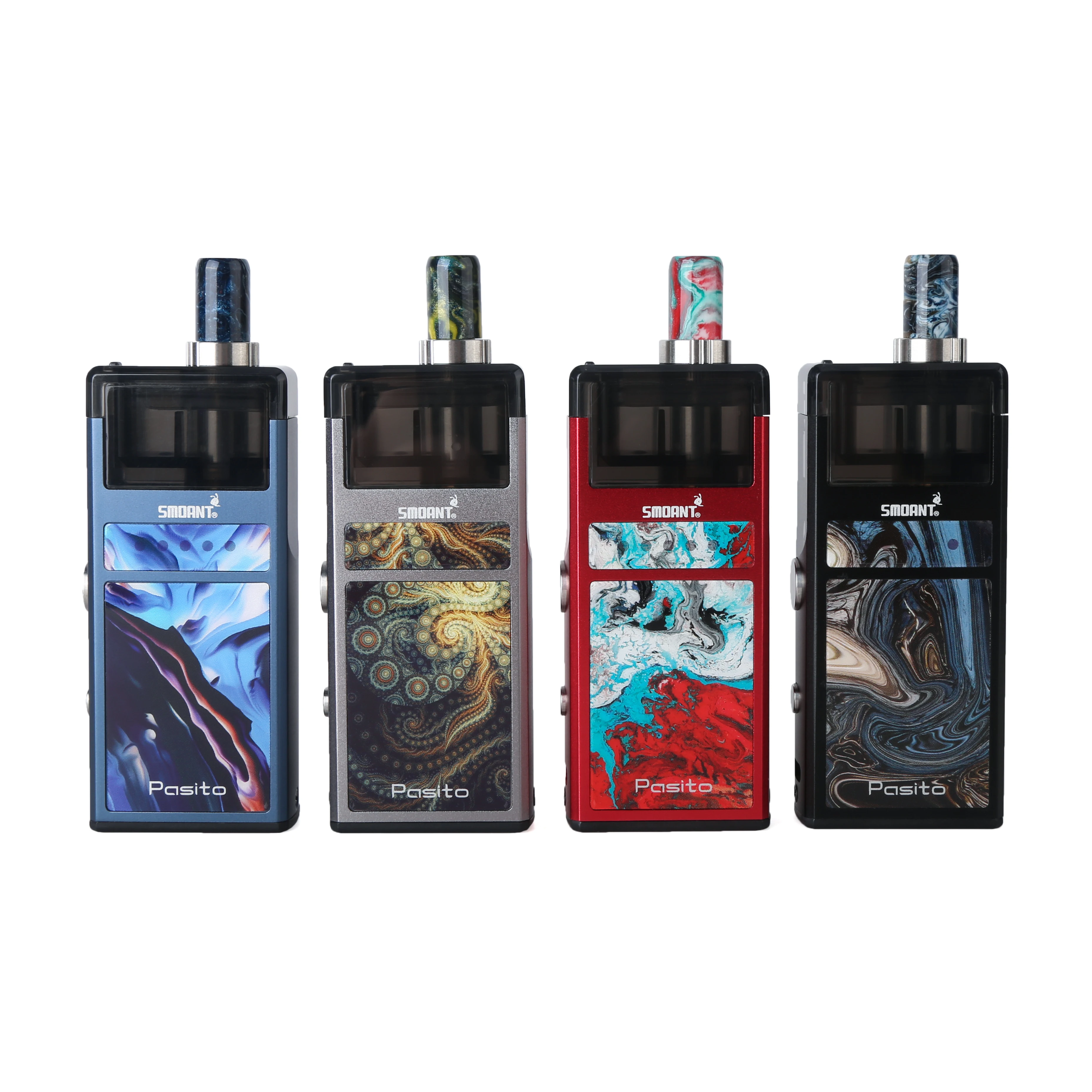 Горячая коробка Pod Vape Smoant Pasito Rebuildable Kit 1100mAh MTL DL RBA 3 мл перезаправляемый картридж E