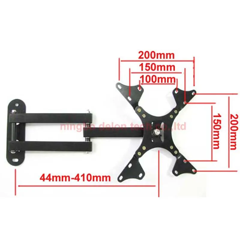 lcd-12XL 10 дюймов 24 дюйма 30 дюймов 37 дюймов Наклонный Поворотный ЖК светодиодный плазменный ТВ настенный кронштейн крепление подставка держатель