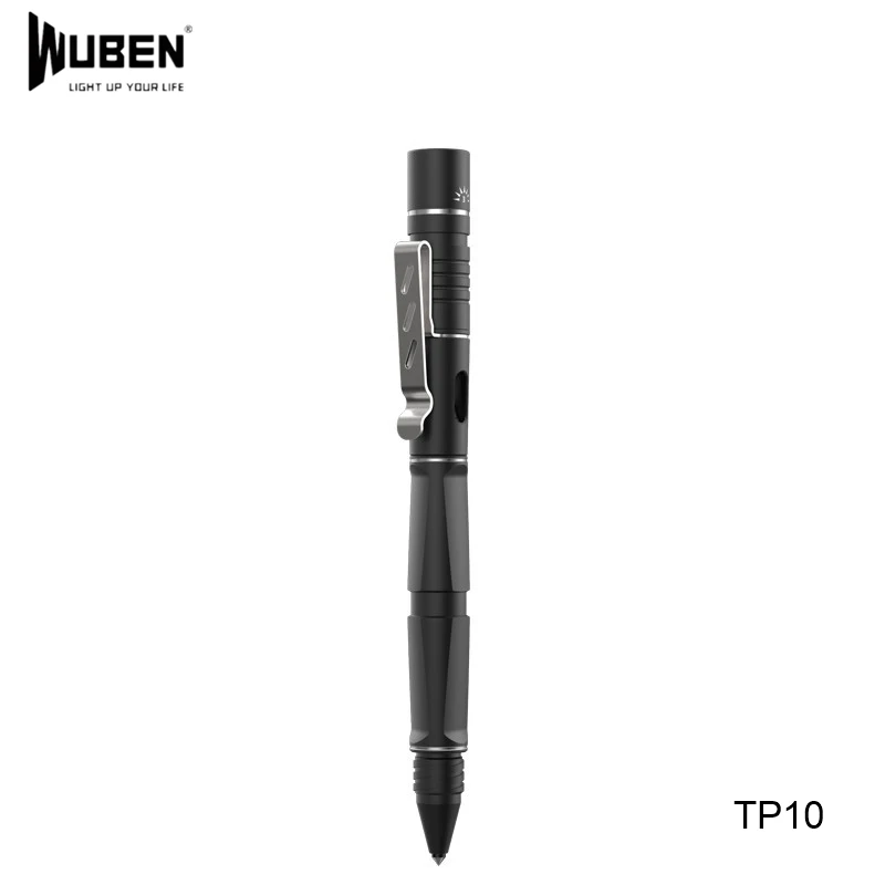 Wuben TP10 USB перезаряжаемая Батарейная ручка фонарик конический вольфрамовый