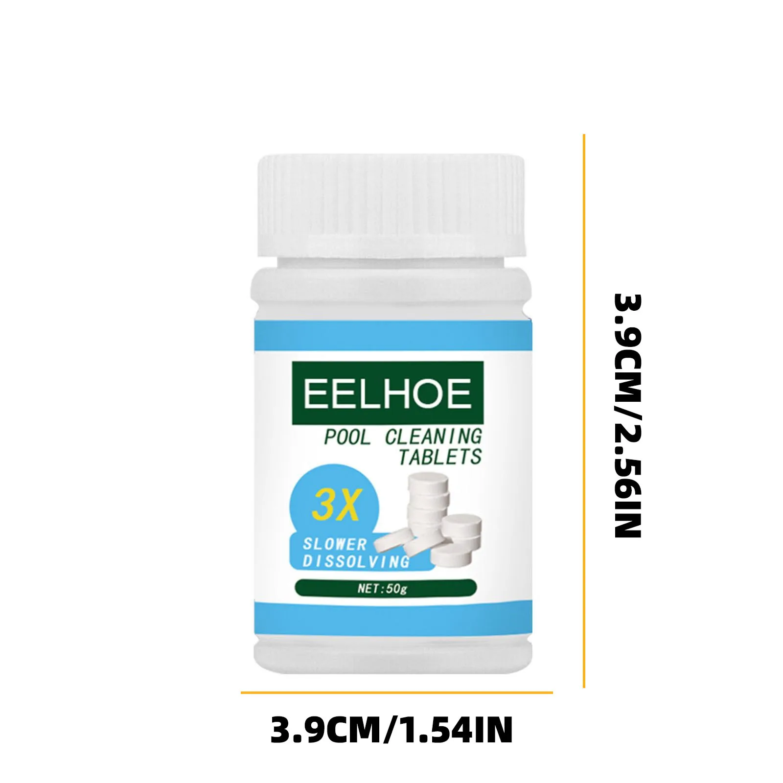 

2021 Pool Cleaning Effervescent Chlorine Tablets Cage Multifunctional Cleaner Disinfection Of Swimming Pool Cleaning Tablets #Y2