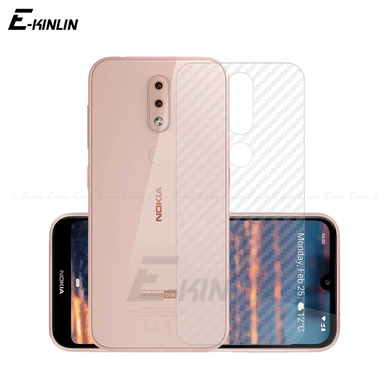 5 шт задняя крышка протектор экрана для Nokia 23 M 3 8 2 3D наклейка из углеродного
