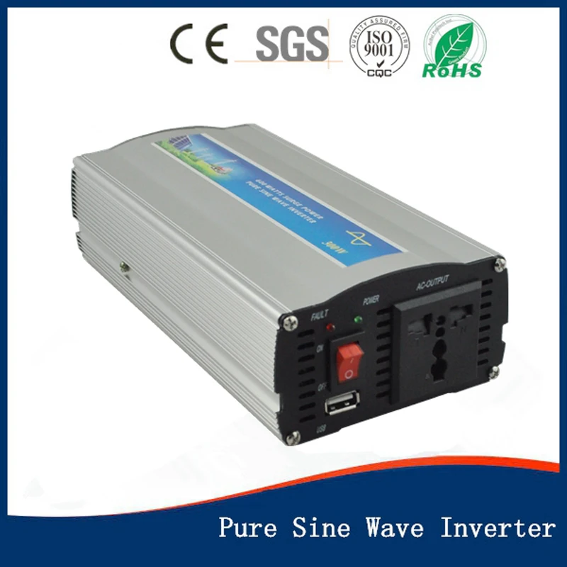 300 Вт Чистая синусоида Инвертор 12V 24V 48V до 100V 110V 120V 240V 230V 220V высокой частоты