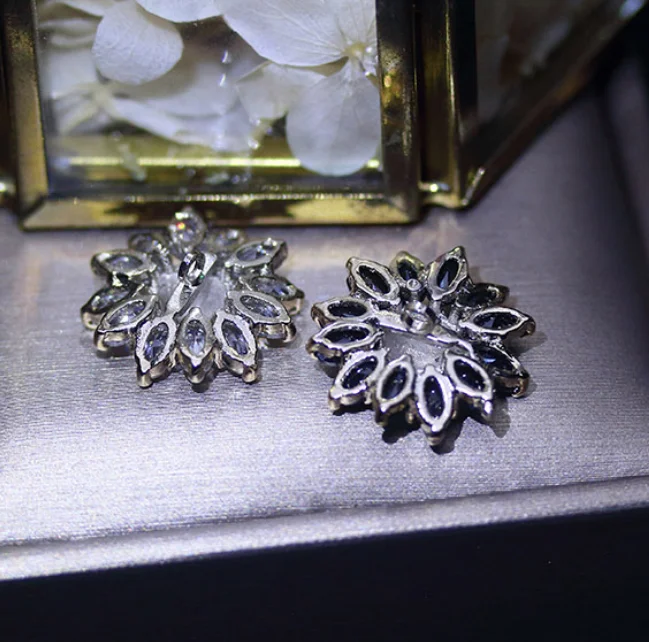 Высококачественные алмазные пуговицы пальто платье Джокер Женские Кристальные