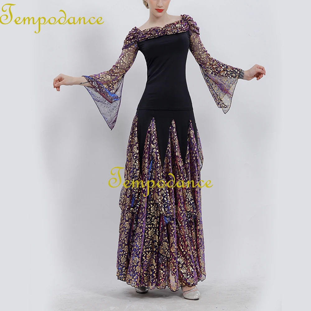 Новинка! Вальс платье Румба Стандартный Гладкий танец платья 2020 стандартное для