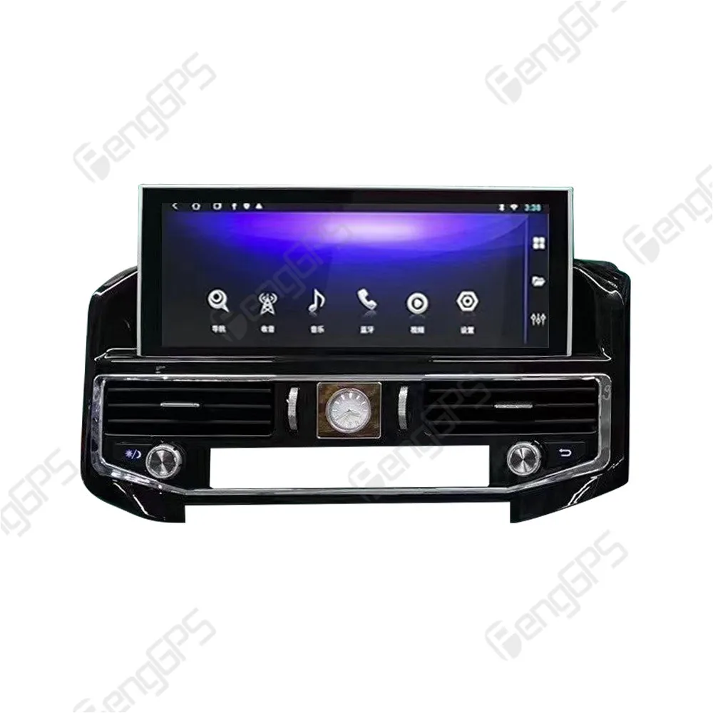 Автомагнитола 12 3 дюйма для TOYOTA Land Cruiser 200 LC200 2016 2021 Android 2 din GPS мультимедийный плеер