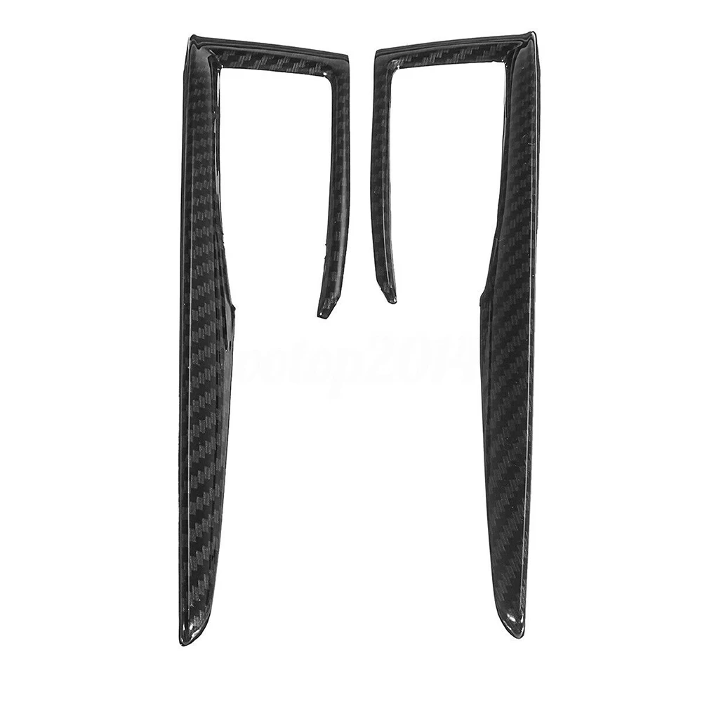 Коробка передач 2 шт. карбоновая рамка переключения Накладка для Honda Civic 10th 2016 2017