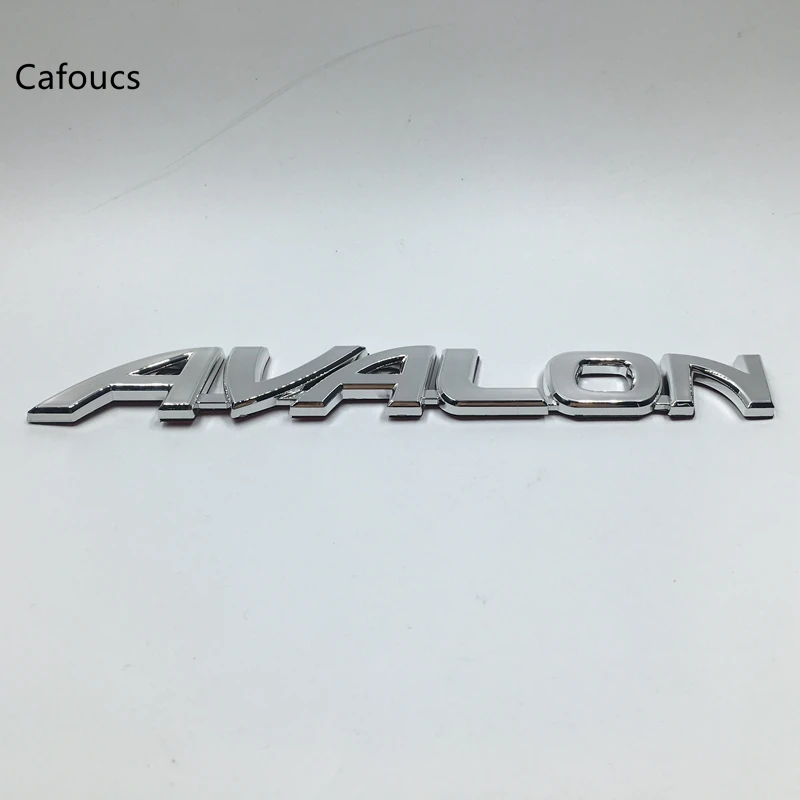Для Toyota AVALON Автомобильная Задняя эмблема значки с хромовым логотипом буквы
