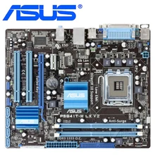 LGA 775 ASUS P5G41T-M LX V2 Motherboard DDR3 8GB G41 P5G41T-M LX V2 Desktop Systemboard Mainboard PCI-E X16 VGA P5G41T Used