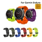 Спортивный силиконовый ремешок для смарт-часов Garmin Fenix 6X 6 6S Pro 5X 5 5S плюс 3HR простого кроя Quick Release Wirststrap для Garmin Enduro