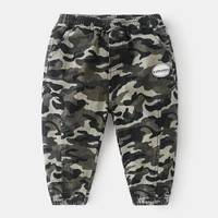 autumn toddler boy pants camouflage pants cotton childrens cartoon westernized sports pants baby casual trous