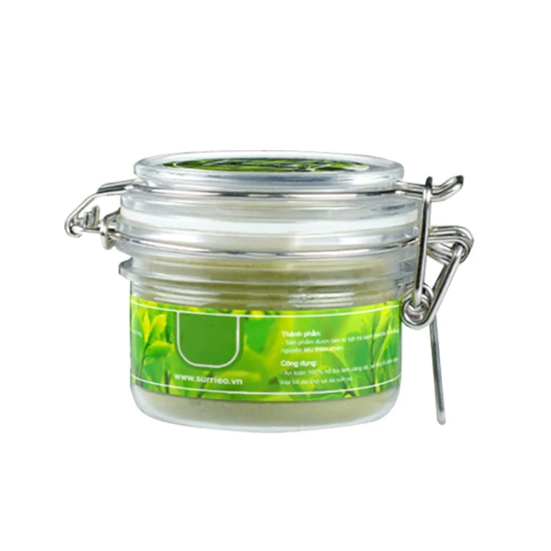 

Green Tea Matcha Mask Deep Pore Cleansing Facial Body Detox Mask Help with Blemishes Blackheads Acne ZGOOD