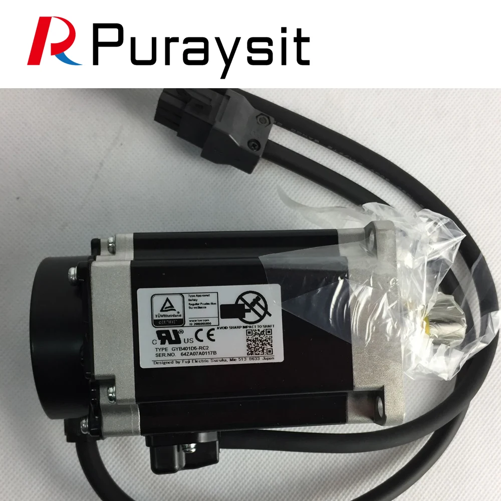 Fuji Servo Motor GYB401D5-RC2 400W 3000 Нм об/мин Диаметр 14 мм и серводвигатель |