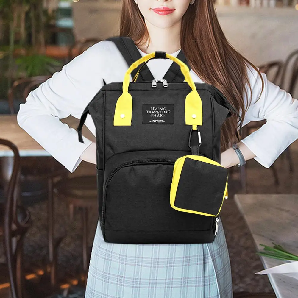 

2020 New Fashion Mummy Diaper Bag Stripe Mommy Backpacks Large Capacity Travel Maternity Women Bags Baby Care Nursing Diaper Bag