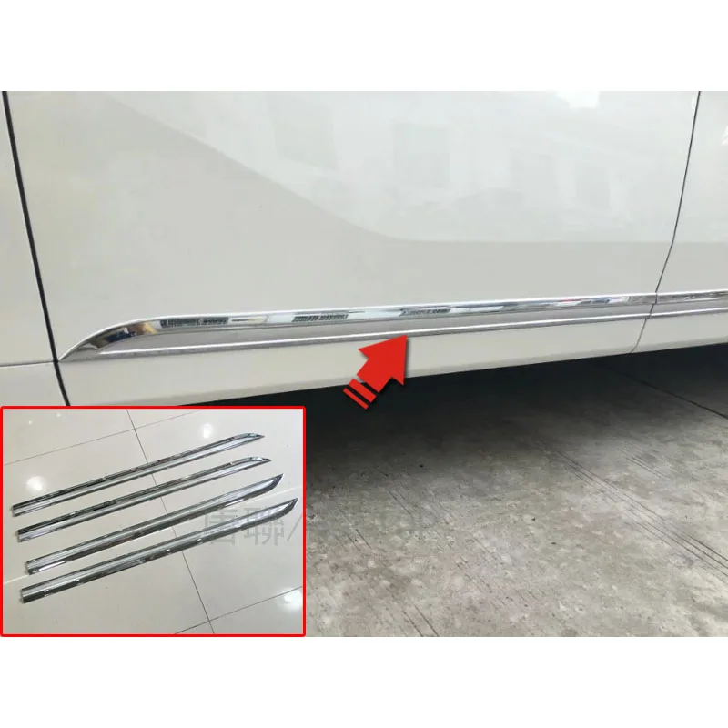 4 шт./компл. ABS автомобильные аксессуары корпус боковая дверь отделка литье Крышка