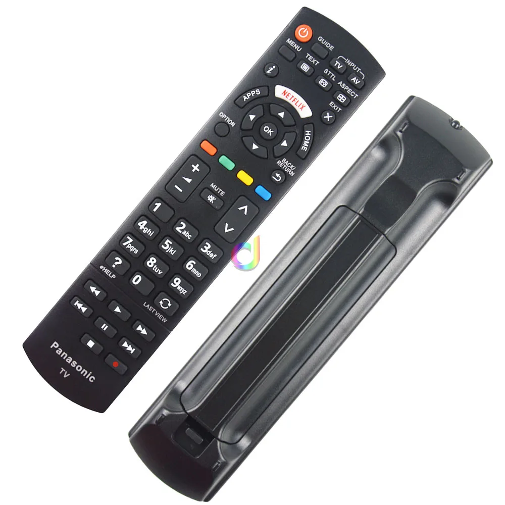 smart led tv remote control rm l1268 for panasonic netflix n2qayb00100 n2qayb smart tv for digital tv no programming need free global shipping
