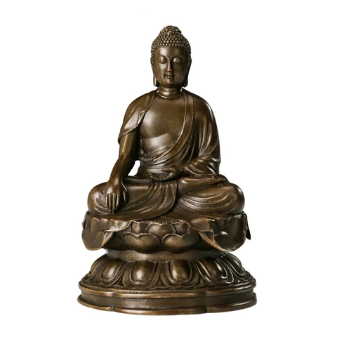 Статуя Будды Шакьямуни, скульптура, буддийская фигурка, храм, украшение для дома, подарки