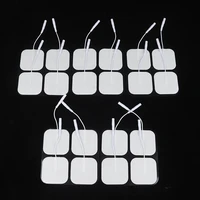 20pcs silicone gel electrode pads for tens acupuncture physiotherapy machine ems nerve muscle stimulator slimming massager patch