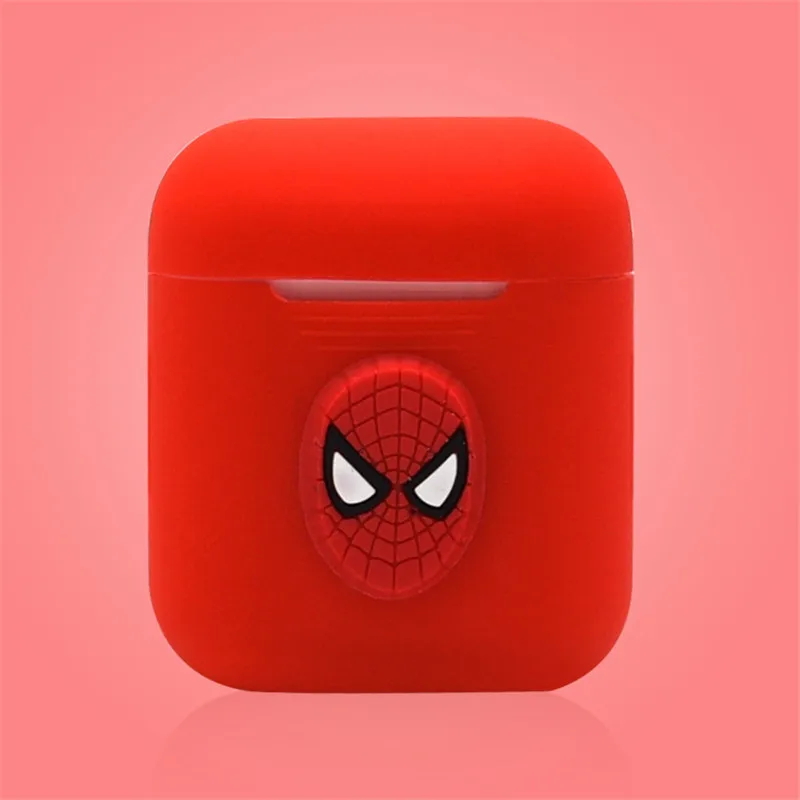 Marvel чехол для гарнитуры для Apple Airpods защитный чехол для airpods противоударный чехол coque capa