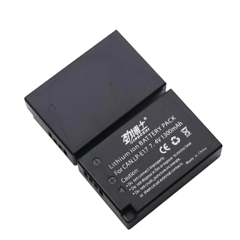 2 шт./лот LP-E17 LP E17 камера литиево-ионная Батарея+ ЖК-дисплей USB Зарядное устройство для цифровой однообъективной зеркальной камеры Canon EOS M3 M6 200D 750D 800D 8000D 760D T6i T6s поцелуй X8i