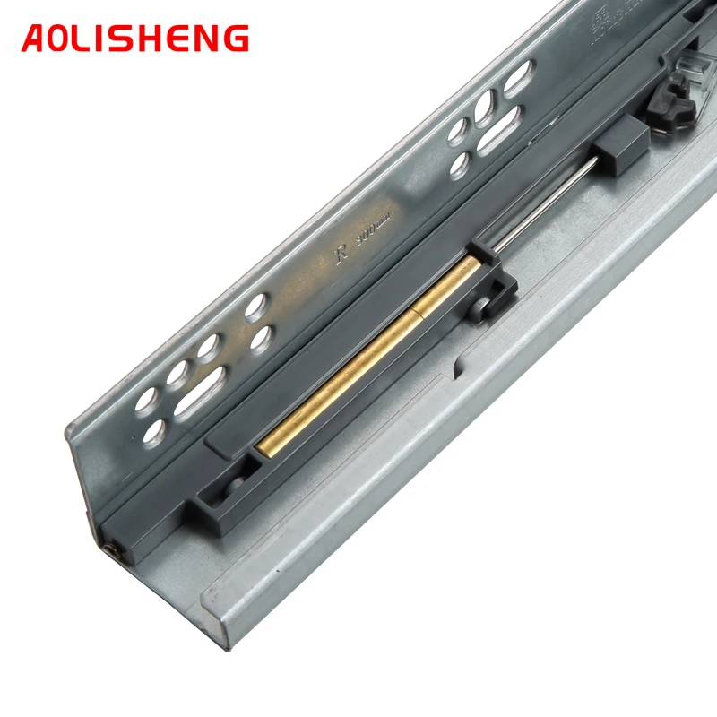 Трехсекционный мягкий закрывающийся Нижний Кронштейн AOLISHENG для скрытого