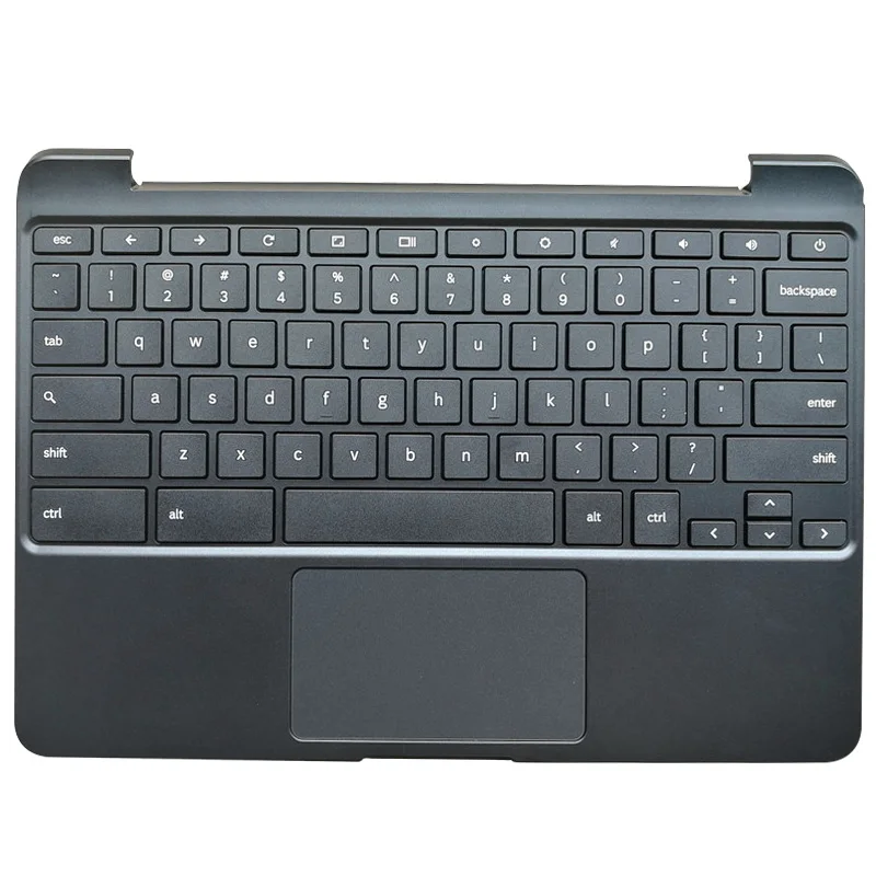 NEW Laptop Palmrest Upper Case With Keyboard Touchpad For Samsung Chromebook XE500C13 S3 BA98-00603A