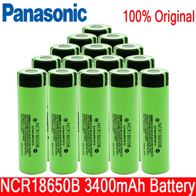 Новинка 18650 батарея 3400mAh 3,7 V для Panasonic NCR 18650B игрушка-фонарик перезаряжаемая батарея
