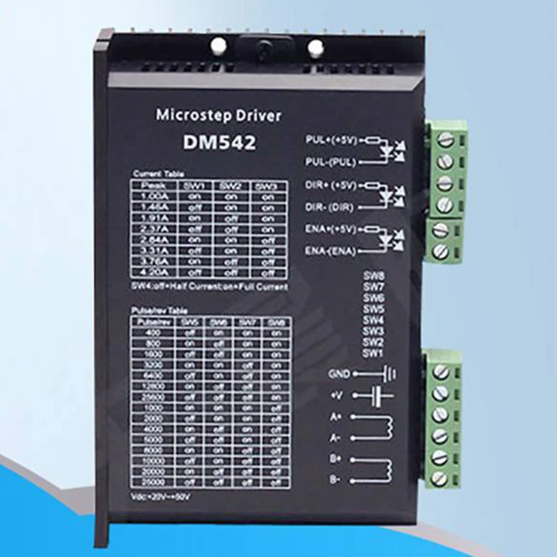 

Nema 23 34 Series Digital Stepper Motor Driver Cnc Engraving Machine Stepper Motor Driver DM556 DM542 DM860