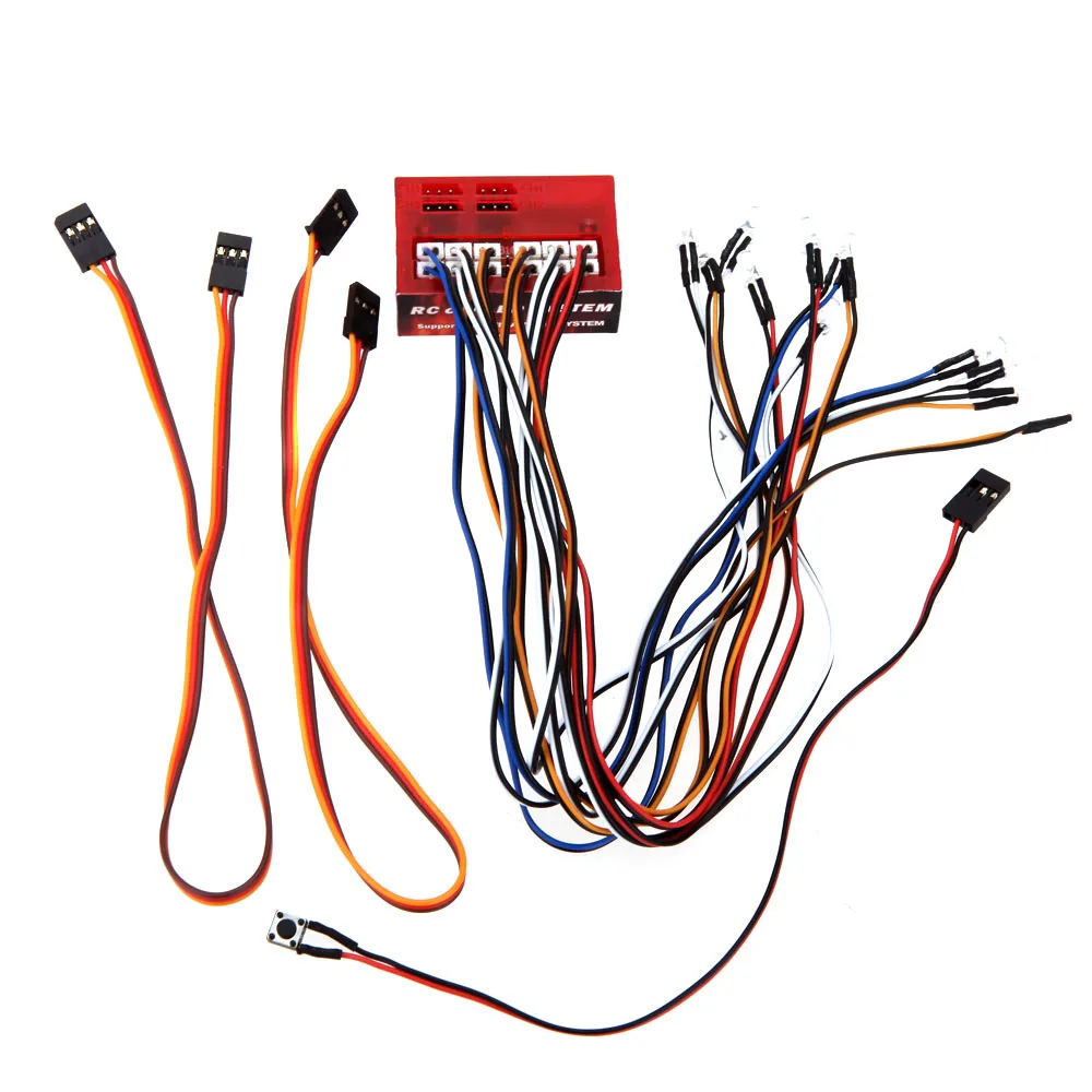 AX 003 мультифункциональый ультра яркий светодиодный светильник для 1/10 1/8 RC HSP Traxxas