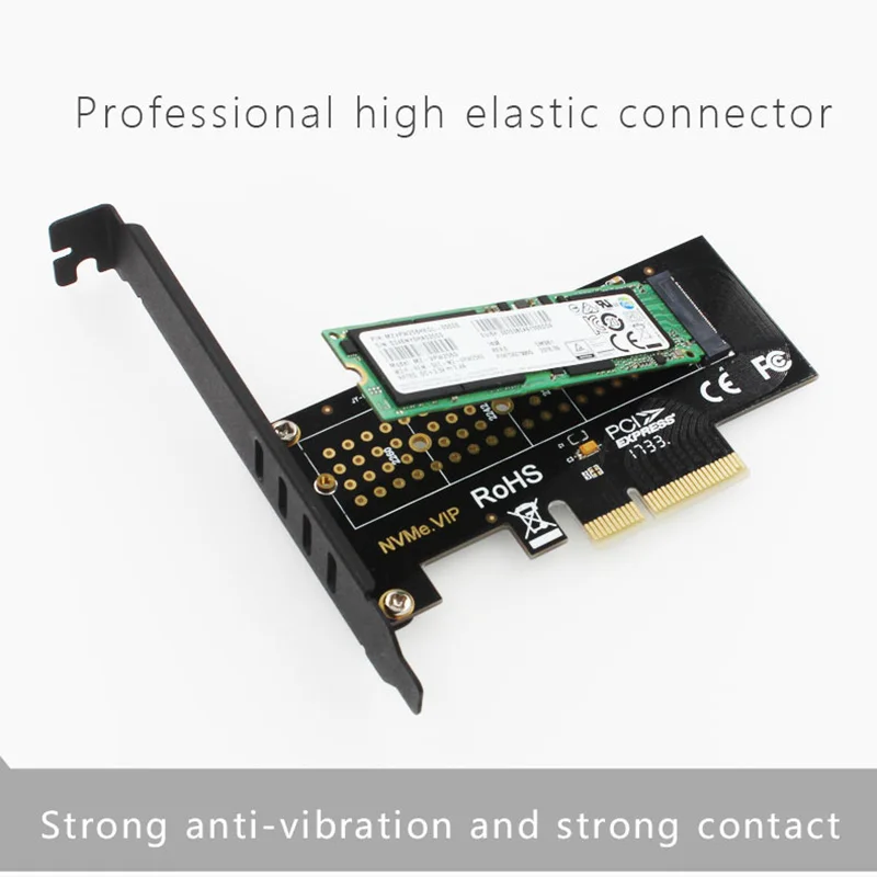 HFY SK4 M.2 SSD NVME PCIE X4 X8 X16 M Key Expansion Adapter Card 3.0 GEN3 Full Speed | Компьютеры и офис